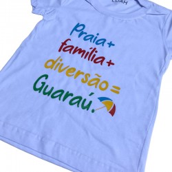 Camiseta colorida personalizada