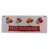 Placa mdf 26x10cm