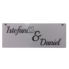 Placa mdf 26x10cm