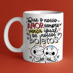 Caneca Cerâmica - Namorados