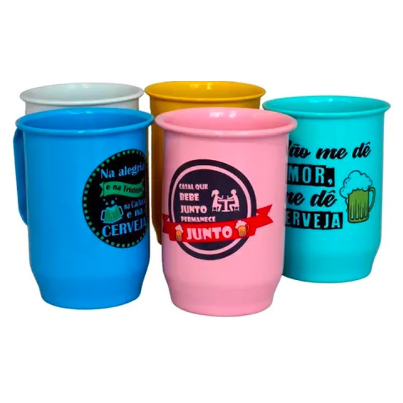 Caneca alumínio 600ml