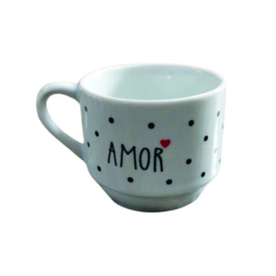 Caneca cerâmica 180ml