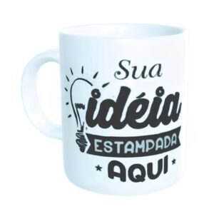 Caneca cerâmica 325ml